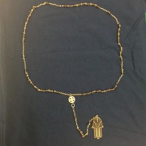 Hamsa hand necklace
